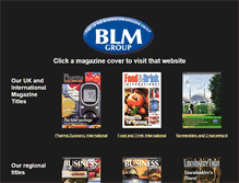 Tablet Screenshot of blmgroup.co.uk